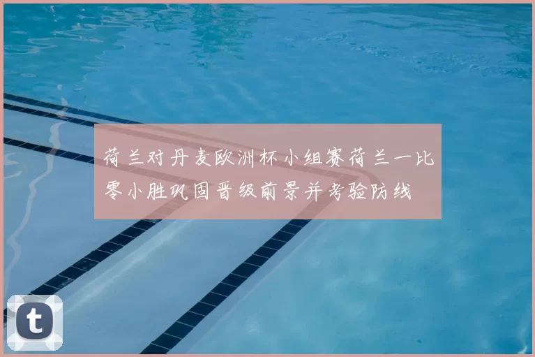 荷兰对丹麦欧洲杯小组赛荷兰一比零小胜巩固晋级前景并考验防线