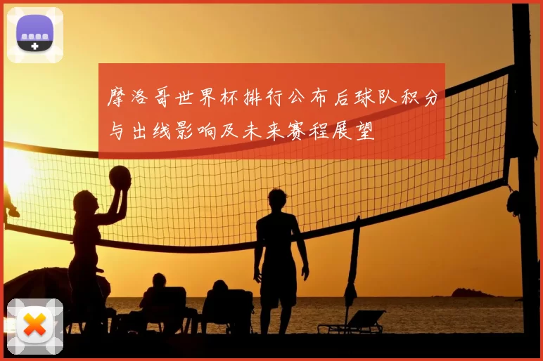 摩洛哥世界杯排行公布后球队积分与出线影响及未来赛程展望